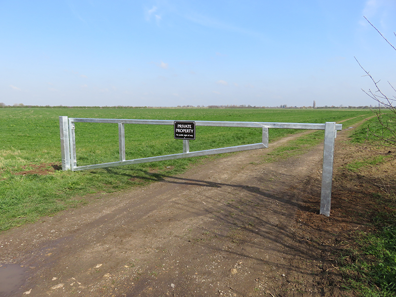 5m heavy duty agricultural security gate