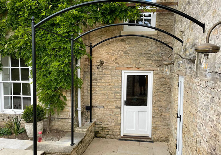 Decorative garden arch - bespoke design