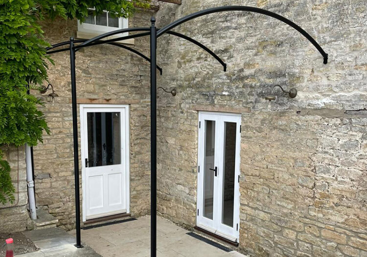 Decorative garden arch - bespoke design